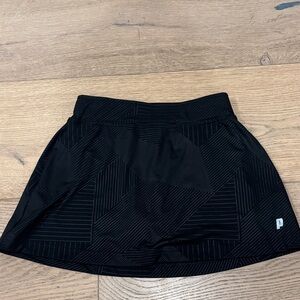 Prince Black Athletic Skirt
